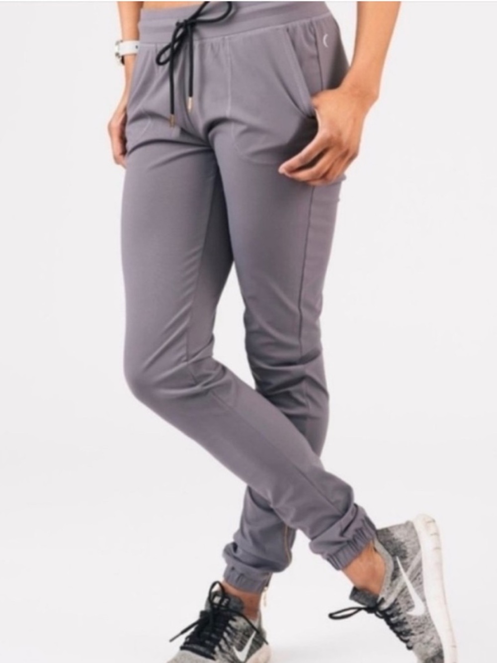 ZYIA grey peak joggers size M EUC